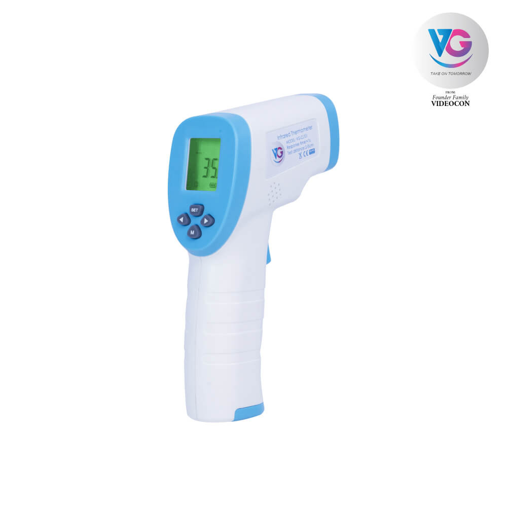 VG CLT01 Digital Thermometer (White, Blue)